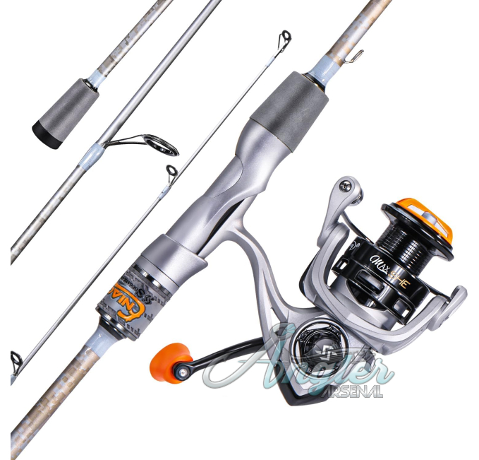 Sougayilang Graphite Fishing Rod and Reel Combo Angler Arsenal
