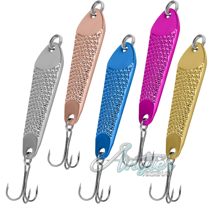 Fishing Lures Angler Arsenal Hard Bait Jigging Spoon for Bass