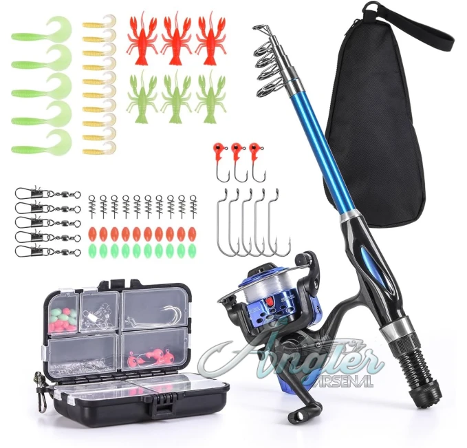 Leo Lightweight Kids Fishing Pole Set at Angler Arsenal