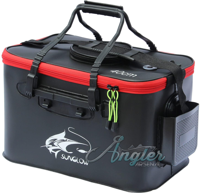 Live Bait Fishing Bucket Angler Arsenal Waterproof EVA Bag
