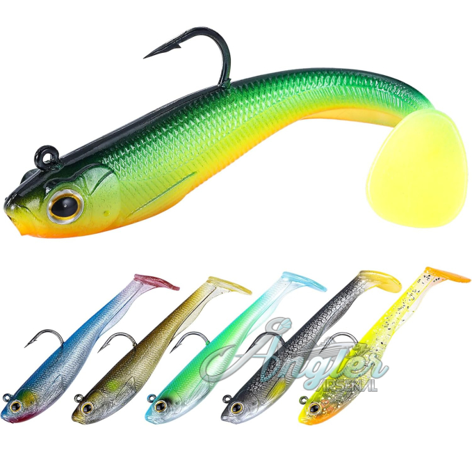 Soft Fishing Lures for Bass Pike and Crappie Angler Arsenal