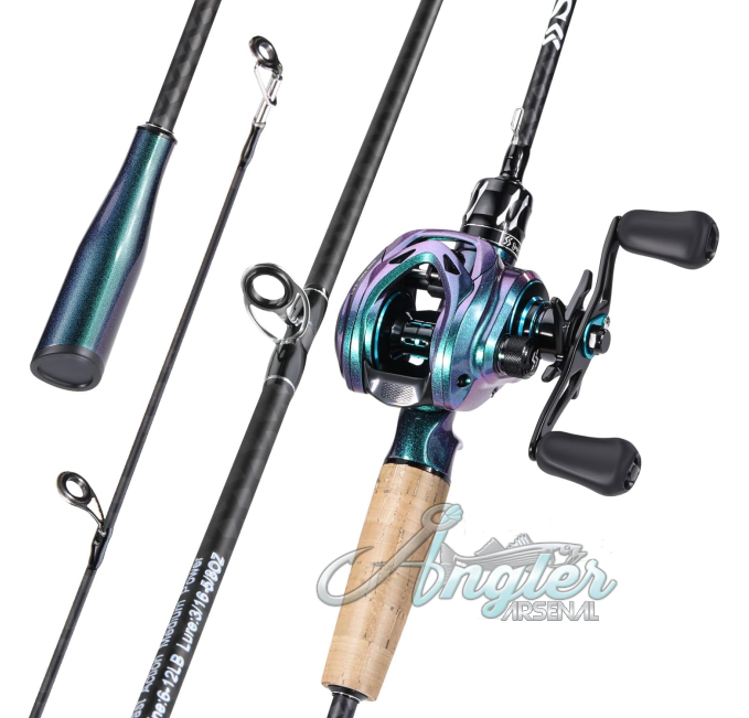 Sougayilang Medium Heavy Baitcaster Combo Angler Arsenal