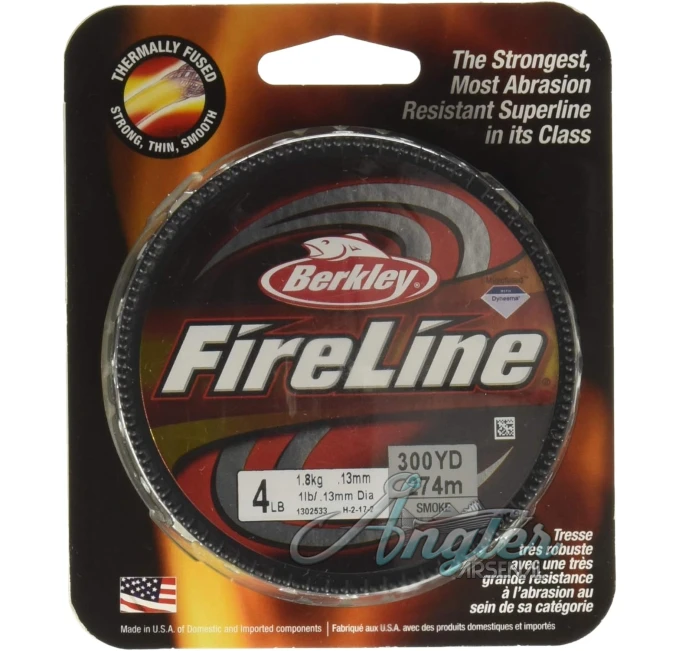 Berkley FireLine Fused Original Smoke Fishing Line at Angler Arsenal