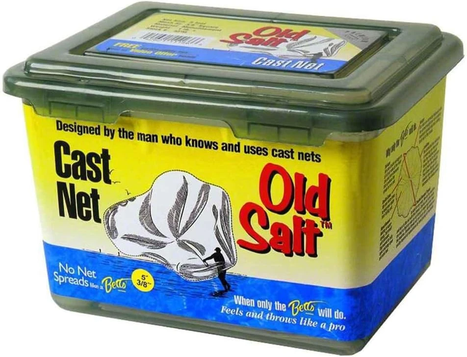 Betts 7ft Old Salt Mono Cast Net 1/2 Inch Mesh at Angler Arsenal