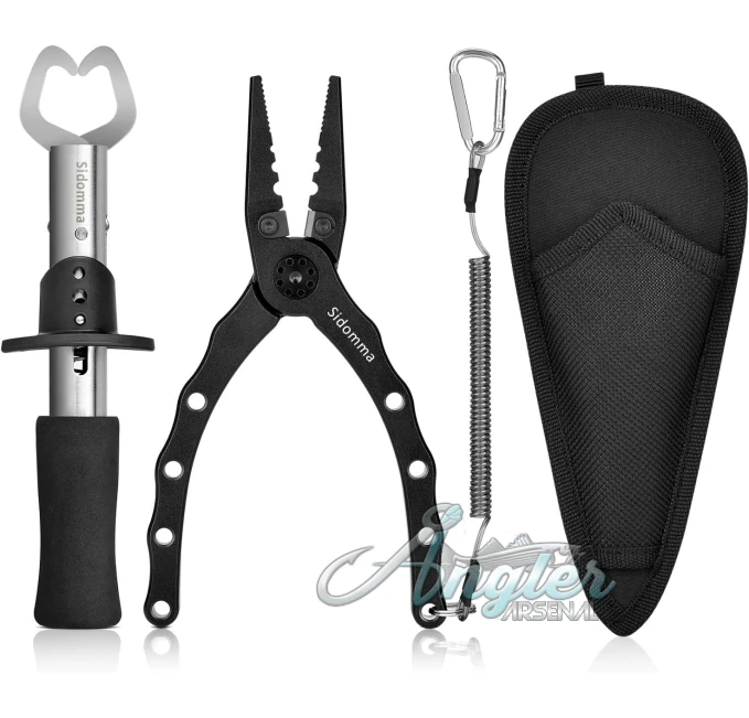 Sidomma Fishing Pliers and Gripper Set by Angler Arsenal