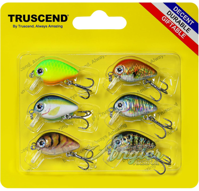 TRUSCEND Crankbaits Fishing Lures Hard Swimbait Angler Arsenal