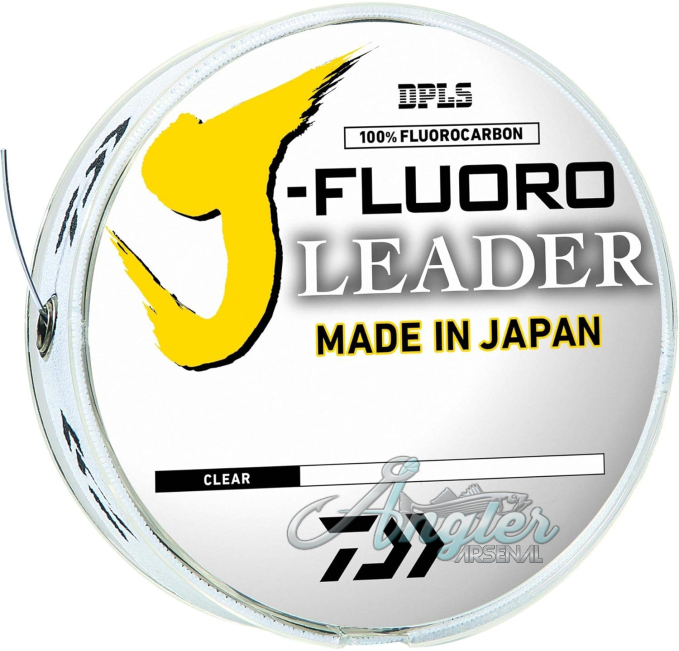 Daiwa J Fluoro Leader 6Lb 100YDS Angler Arsenal Fishing Line