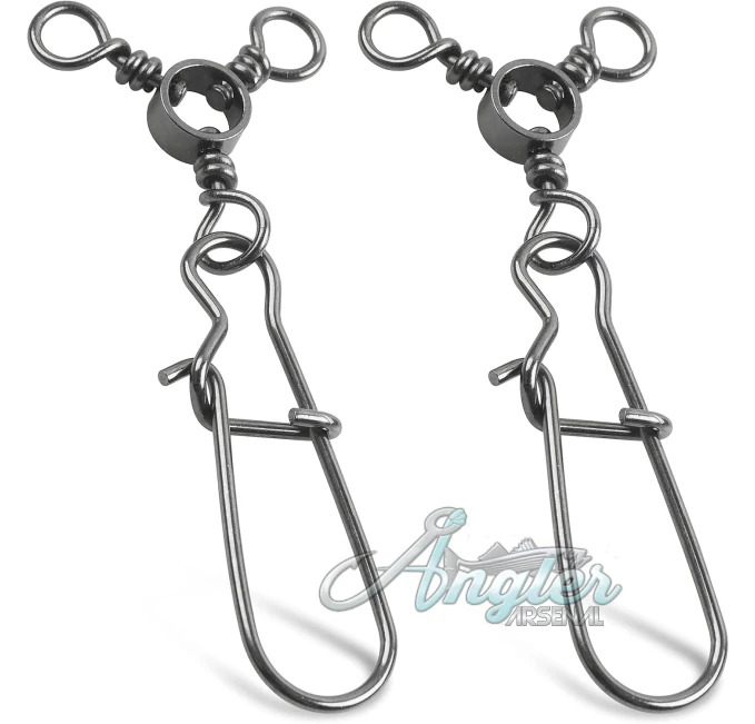 AGOOL Fishing Swivel Snaps 30pcs for Trolling Angler Arsenal
