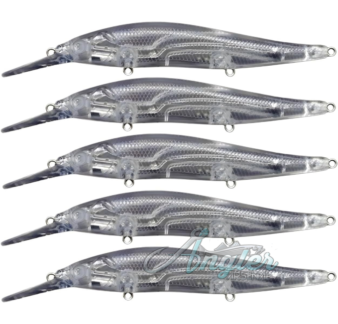 Suspending Jerkbait 6 to 10 ft Deep Blanks at Angler Arsenal