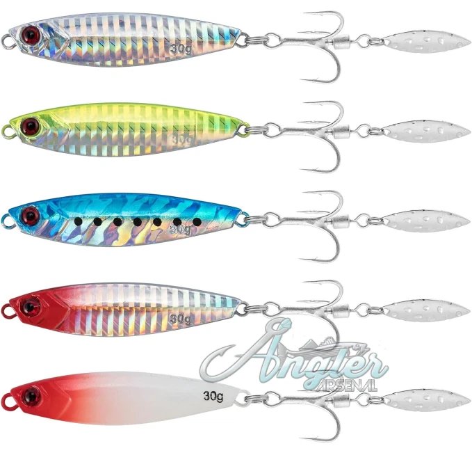 Dr Fish Saltwater Fishing Jigs Angler Arsenal Bass Striper Mackerel