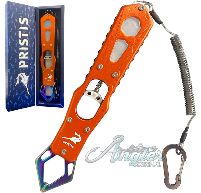 Fish Lip Gripper with Hook Remover Holder Angler Arsenal Gear