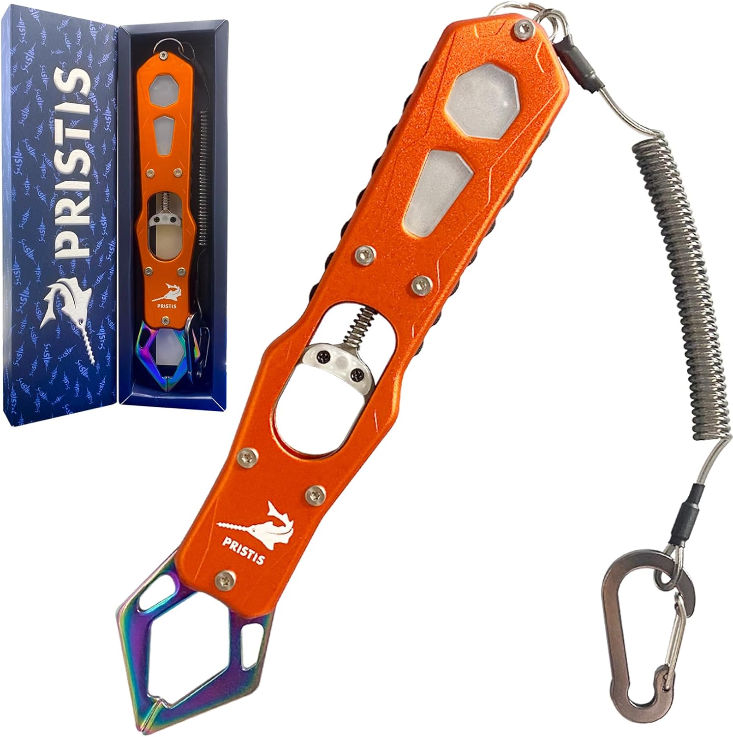 Fish Lip Gripper with Hook Remover Holder Angler Arsenal Gear