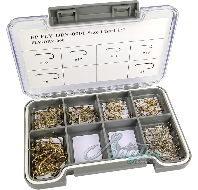 EUPHENG Fly Tying Hooks by Angler Arsenal for Nymph and Streamer Flies