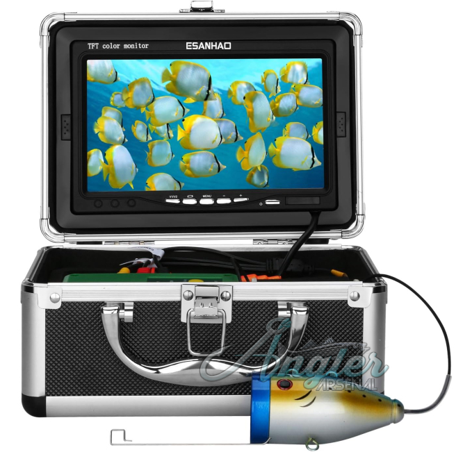 Fishing Camera with 7" Monitor Angler Arsenal 1000TVL Underwater
