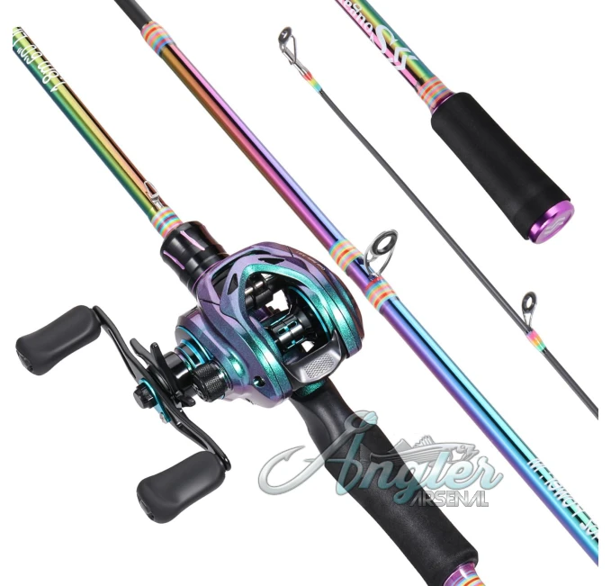 Sougayilang Spinning Combo by Angler Arsenal for Freshwater Saltwater