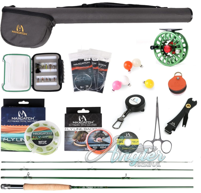 Maxcatch Premier Fly Fishing Combo with Reel at Angler Arsenal