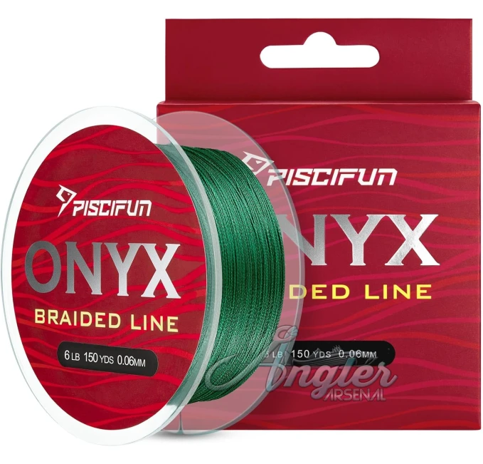 Piscifun Onyx Braided Fishing Line Zero Stretch Angler Arsenal