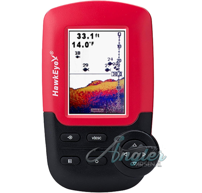 HawkEye Fishtrax 1C Fish Finder with HD Color Display by Angler Arsenal
