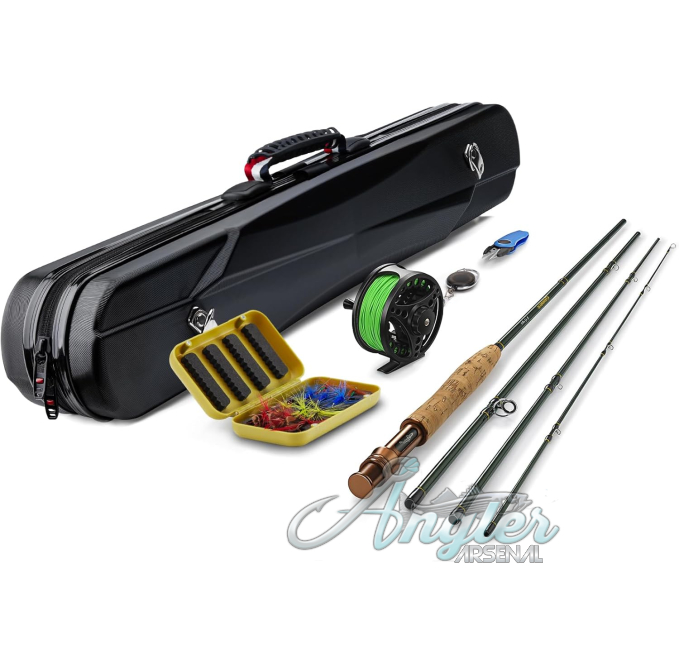 Gonex Carbon Fiber Fly Rod with Reel Set at Angler Arsenal