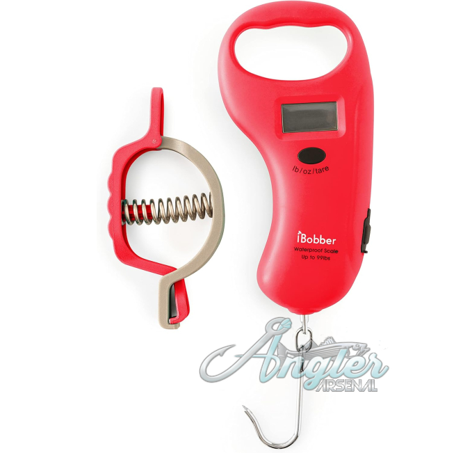 iBobber Digital Fish Scale 99LB by Angler Arsenal with Gripper