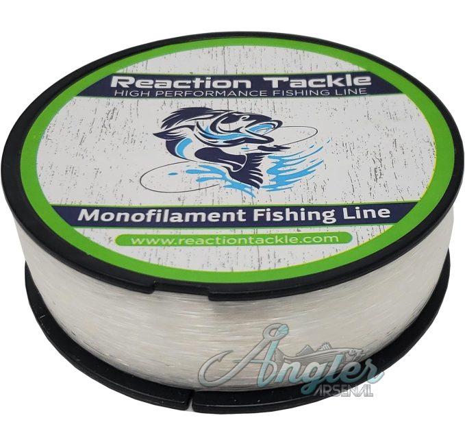 Reaction Tackle Monofilament Line Angler Arsenal Smooth Casting