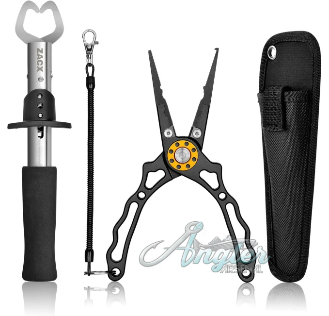 ZACX Fish Lip Gripper Pliers by Angler Arsenal for Fishing