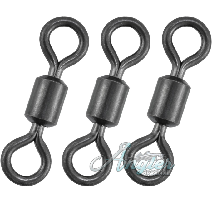 Alwonder Fishing Barrel Swivels 20 to 50 Pack by Angler Arsenal Heavy Duty