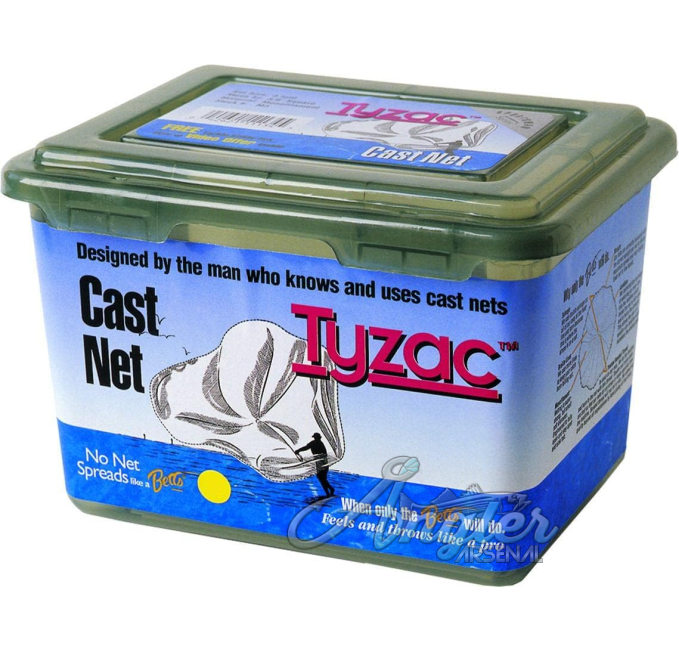 Betts Tyzac Nylon Cast Net 5ft 1/4 inch Mesh Angler Arsenal