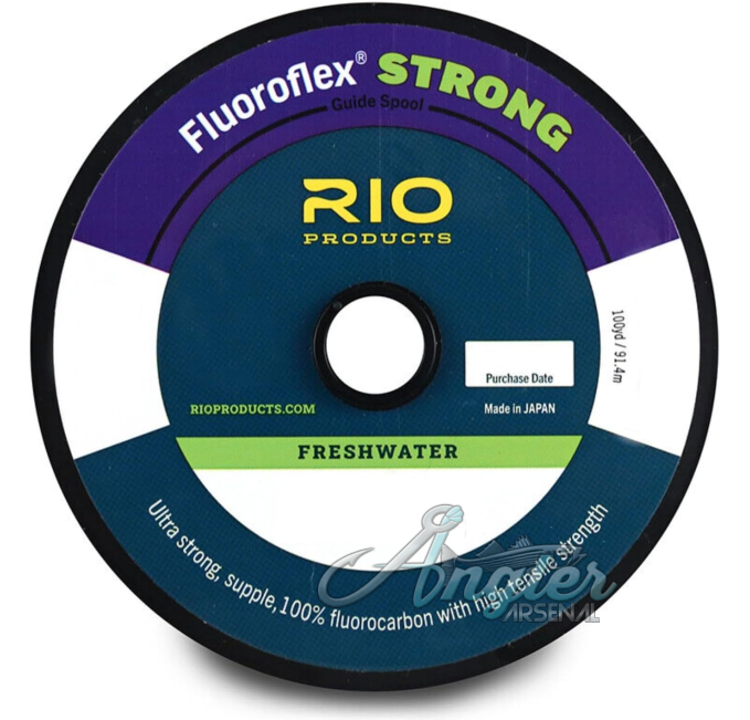 Rio Fluoroflex Strong Tippet 100YD 4X Angler Arsenal Fishing
