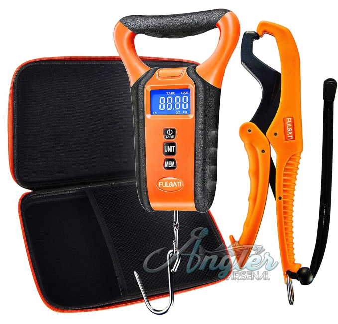 FULGATI Fish Scale with LCD Display Angler Arsenal Floating Grip