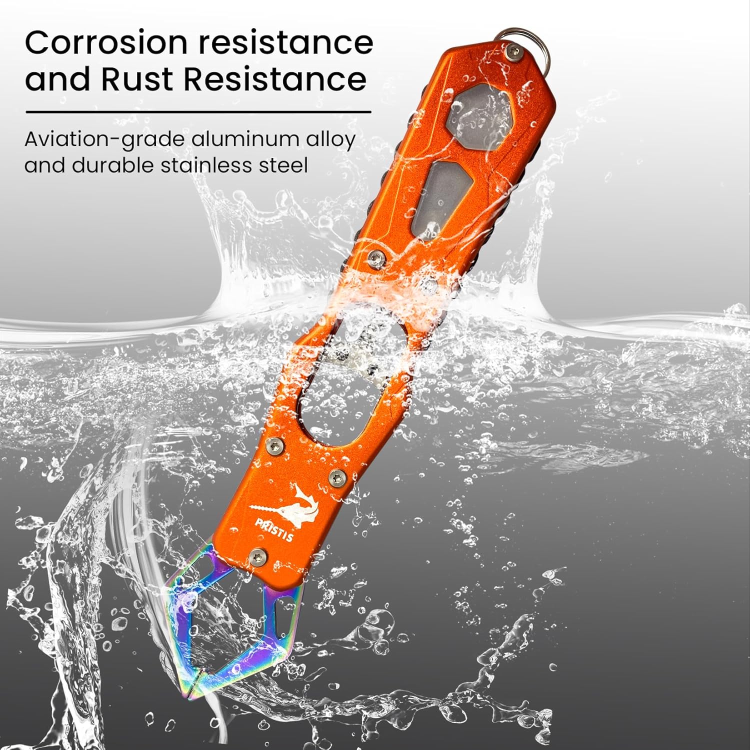 Fish Lip Gripper with Hook Remover Holder Angler Arsenal Gear - Image 2