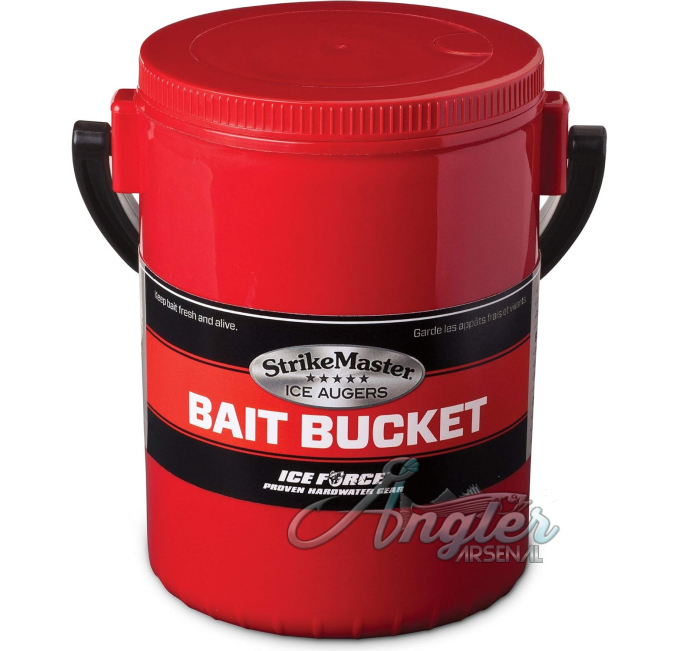 Live Bait Bucket with Aerator 8Qt for Fishing Angler Arsenal