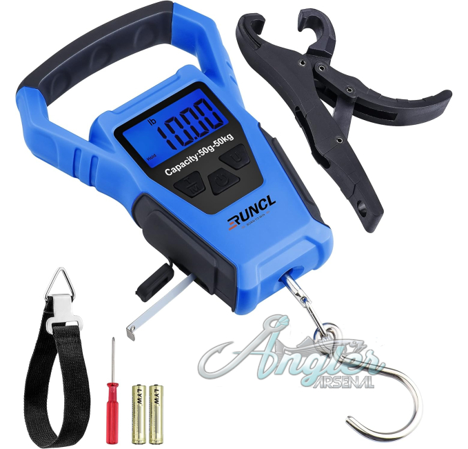 RUNCL Digital Fishing Scale with 40 Inch Tape at Angler Arsenal