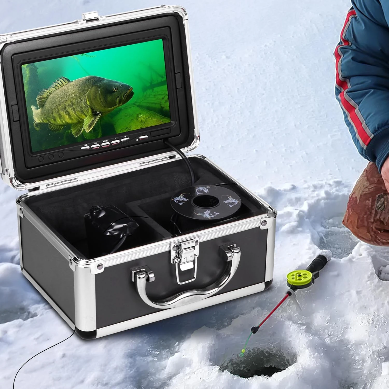 FishPRO 1200TVL Underwater Camera Angler Arsenal Ice Fishing