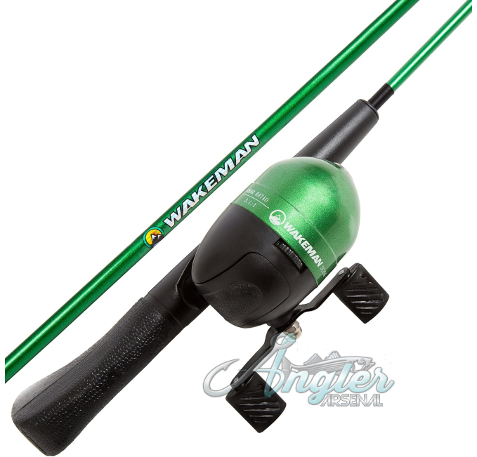 Wakeman Spawn Series Kids Spincast Combo Set Angler Arsenal