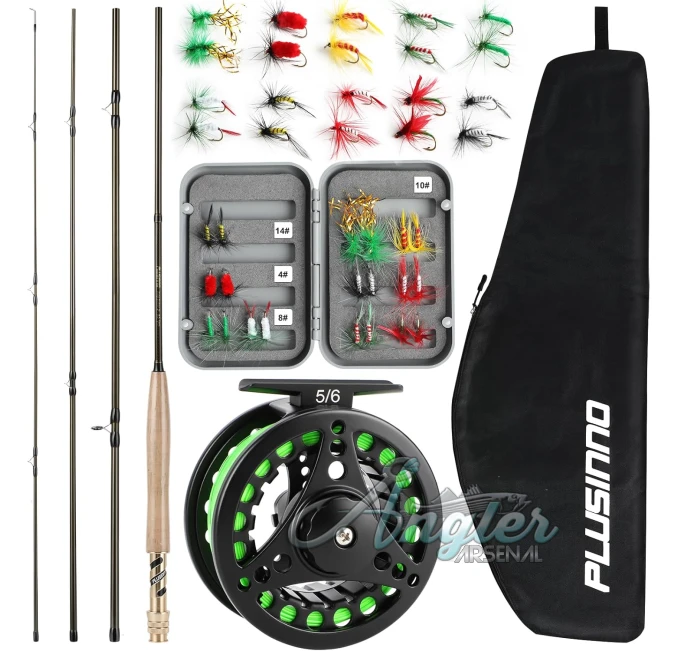 PLUSINNO Lightweight Fly Fishing Rod and Reel at Angler Arsenal