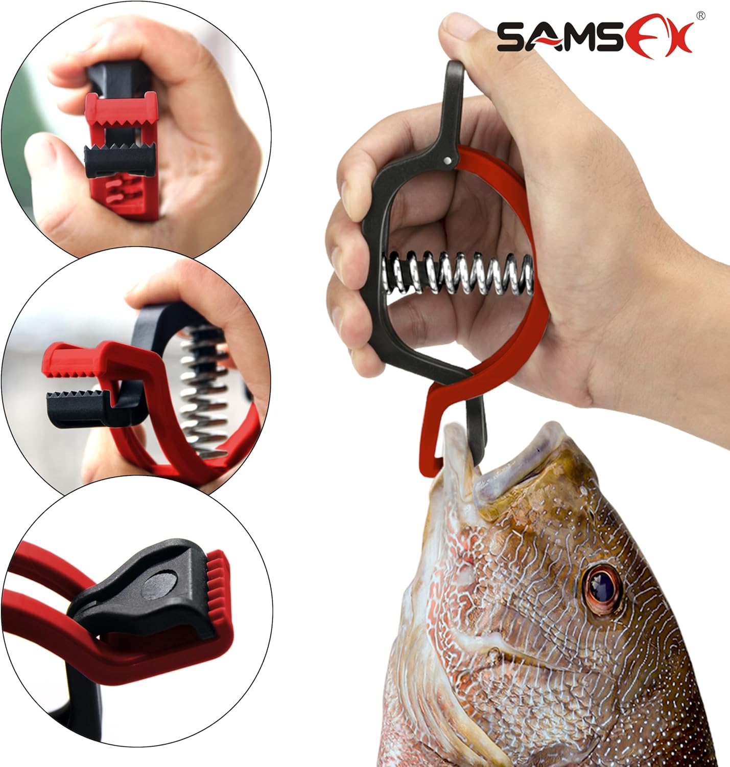 SAMSFX Mini Fish Lip Gripper Angler Arsenal Scale Tool - Image 3