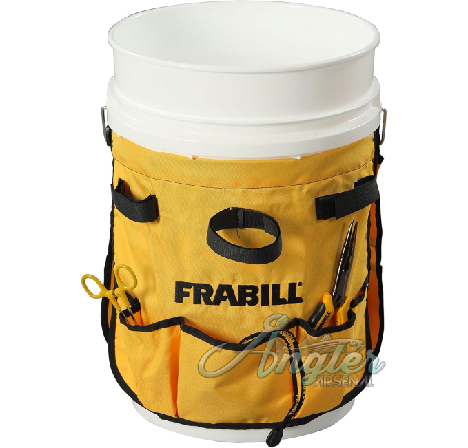 Frabill Pail Pak Angler Arsenal Storage for 5 and 6 Gallon Buckets