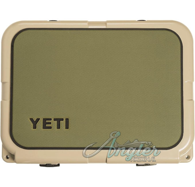 YETI Tundra 35 SeaDek Cooler Olive Green Angler Arsenal