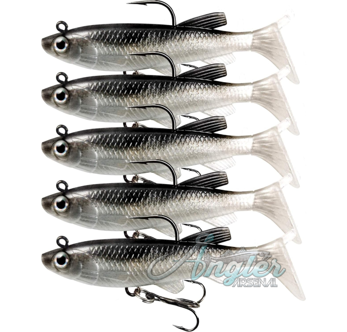 Soft Plastic Paddle Tail Swimbaits Fishing Lures Angler Arsenal