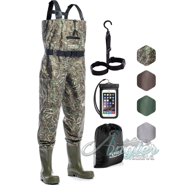 Waterproof Hunting Waders Foxelli Angler Arsenal Fishing Boots