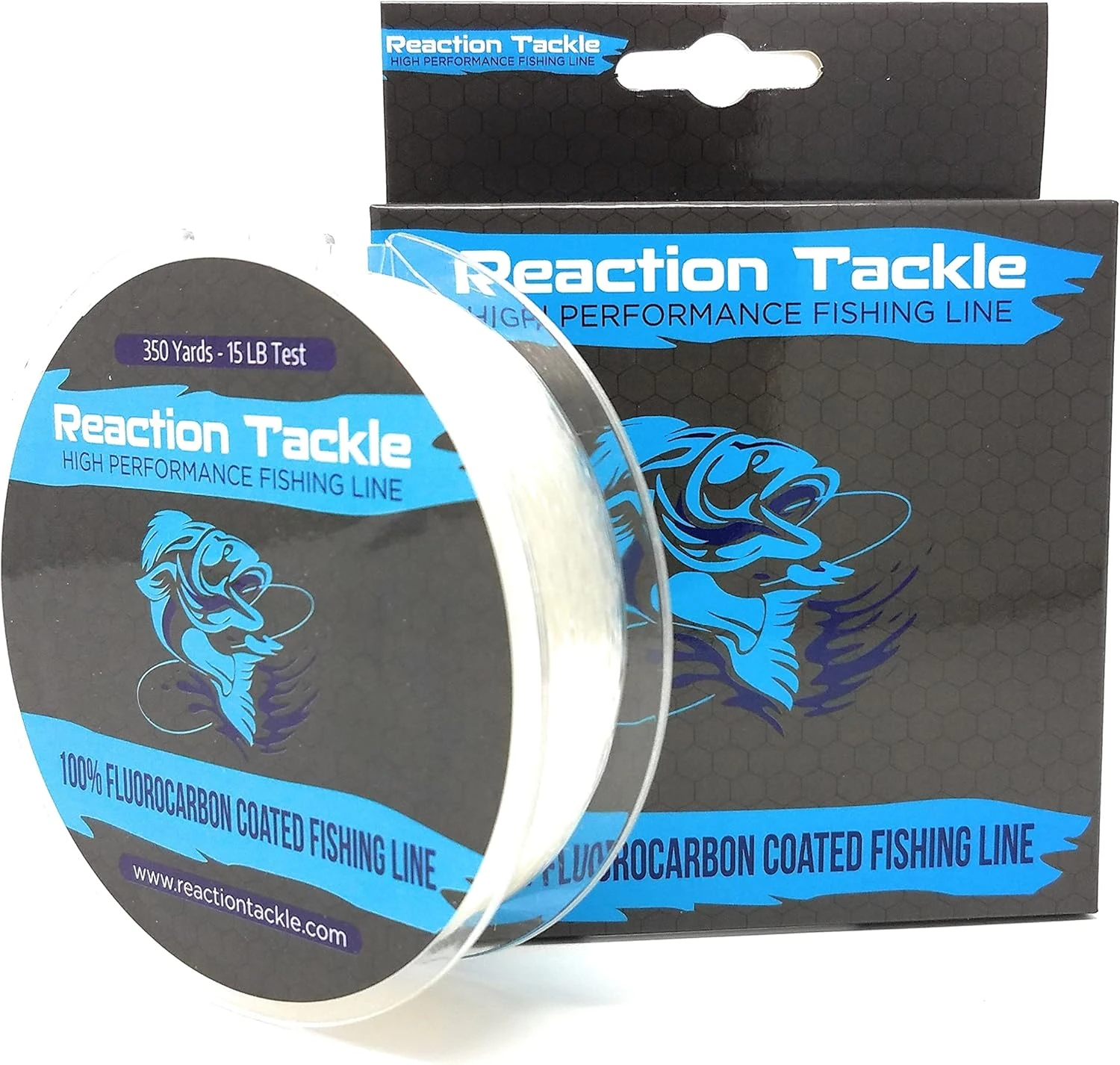 Reaction Tackle Fluorocarbon Coated Fishing Line at Angler Arsenal