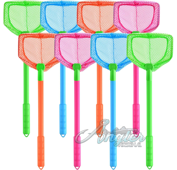 Coopay 8 Pack Fishing and Bug Nets for Outdoor Fun Angel Arsenal
