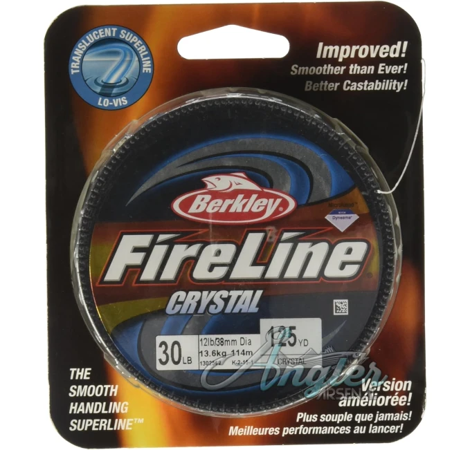 Berkley FireLine Fused Crystal Fishing Line at Angler Arsenal