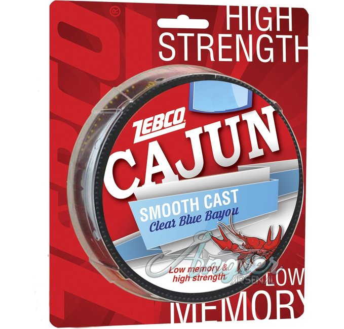 Zebco Cajun Smooth Cast 330 Yards Monofilament at Angler Arsenal