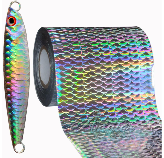 Colorful Hot Stamping Foil for Lures Angler Arsenal Fishing Gear