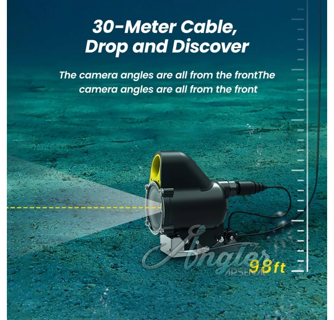 Chasing Canfish CF1 Fishing Camera Kit Angler Arsenal 1080P
