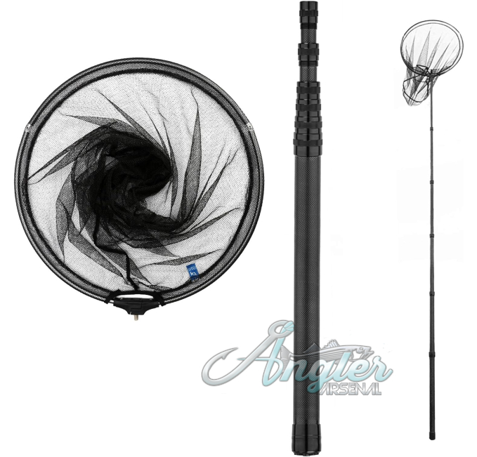Telescoping Carbon Fiber Fishing Net by Angler Arsenal 9/11.15 ft