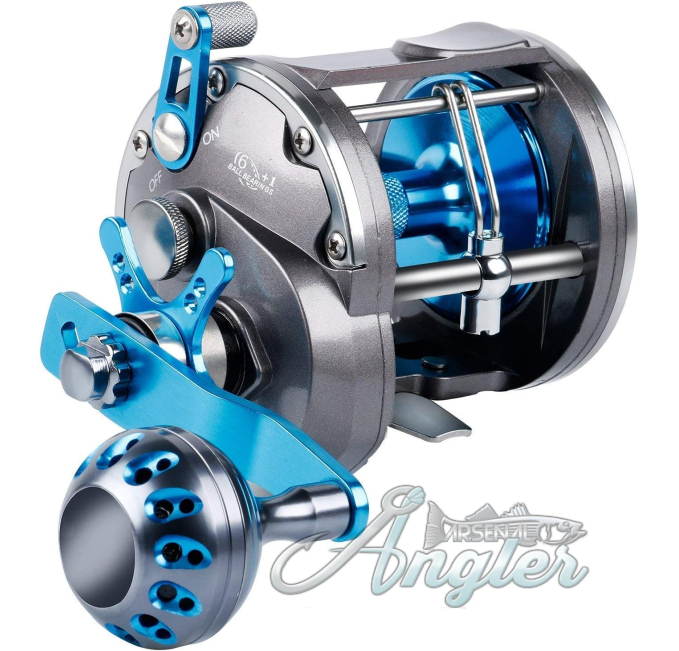Burning Shark Trolling Reel Angler Arsenal Saltwater Fishing Gear