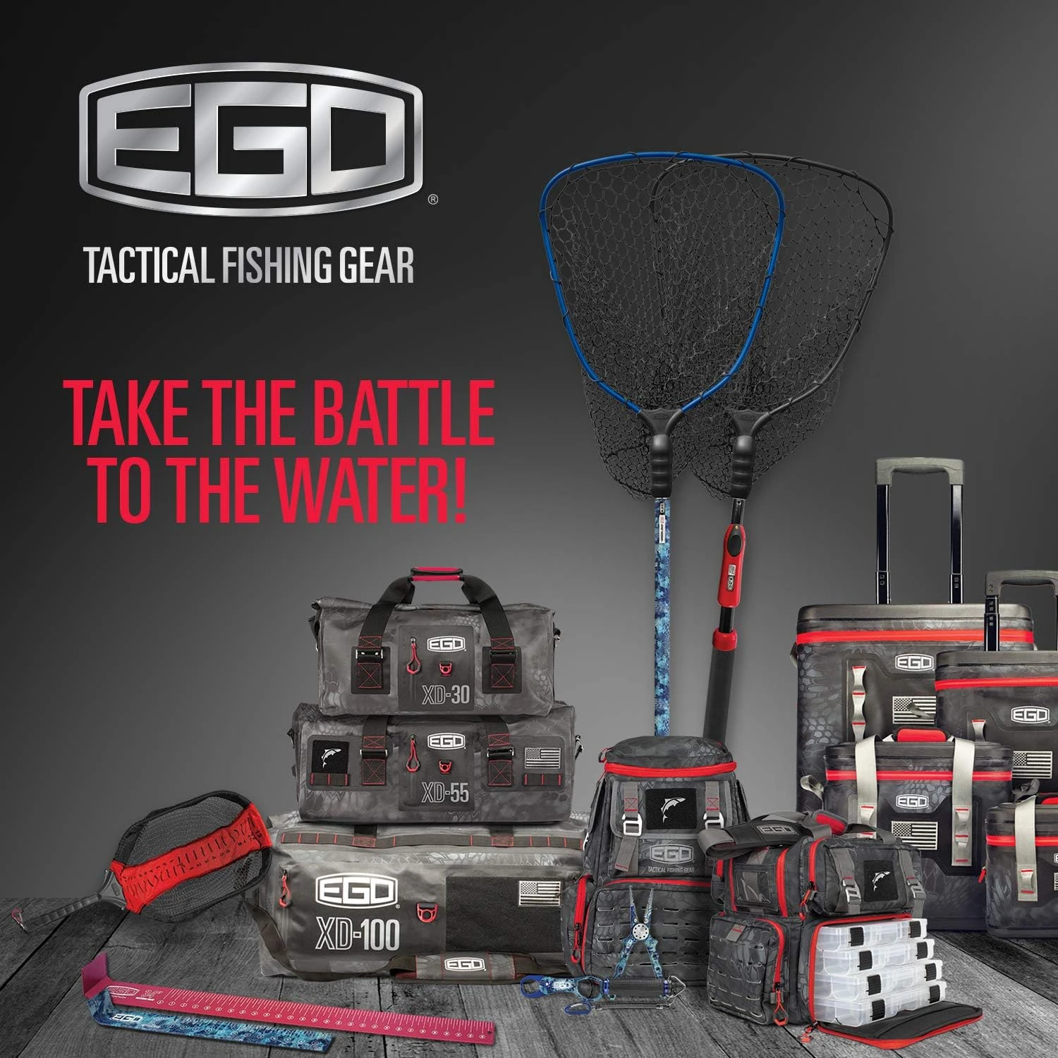 Ego S2 Fishing Net Angler Arsenal for Saltwater and Freshwater - Image 2